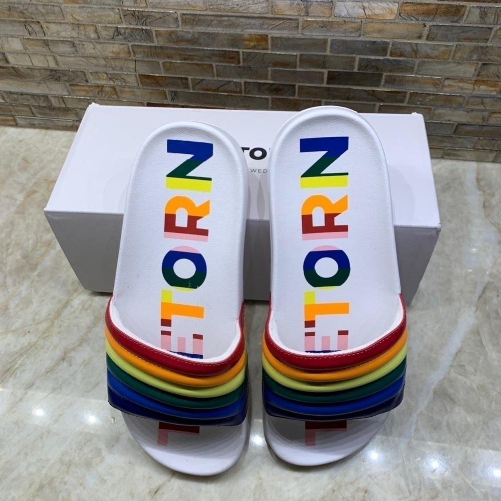 Tretorn Sofia Rainbow Slide Sandal - Picture 7 of 9